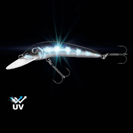 .Wobler Jaxon Holo Select Ferox UV 8cm | OT | pływający