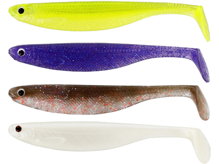 Przynęty Westin ShadTeez Slim 5cm | Dark Water Mix 14 | 4 szt.