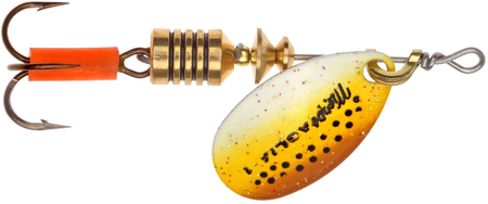 Obrotówka Mepps Aglia Micropigments #2 | 4,5g | Brown Trout
