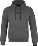 Bluza z kapturem Favorite Black logo dark grey melange | rozm. XL