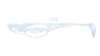 Przynęta Libra Lures Embrion Shad 2" | 5 cm | 003 - Blue Pearl | 10 szt.