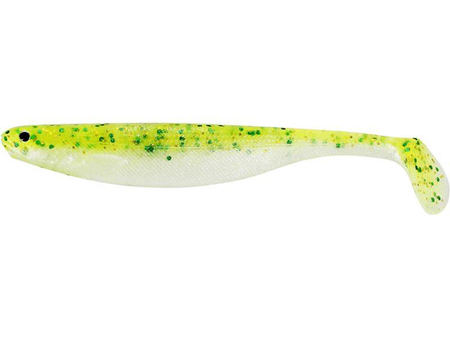 Guma Westin ShadTeez Slim 12cm | Sparkling Chartreuse