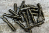 Guma Great Fish GF2 Leech 6cm | Black&Gold | rybny | 10 szt.