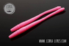 Przynęta Libra Lures Dying Worm 7cm | 017 - Bubble Gum | brak zapachu | 15 szt.