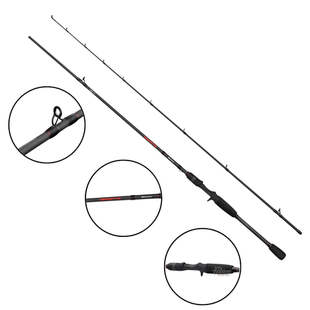 Wędka castingowa Abu Garcia VENDETTA4 802XH XF 244cm | 30-100g