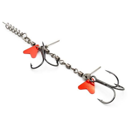 Dozbrojka Vis Vangen na krętlikach do przynęt 15-18cm | 1+4x Krętlik | 2 kotwice