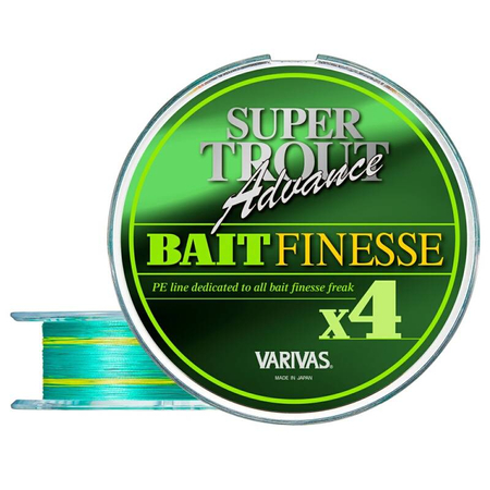Plecionka Varivas Super Trout Advance Baitfinesse x4 PE | #0.6 - 10bs | 100m