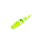 Przynęta FISHCHASER Drago Worm / 2.7cm / 10szt. / Chartreuse And Pepper