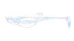 Przynęta Libra Lures Embrion Shad 3" | 7.5 cm | 003 - Blue Pearl | 8 szt.