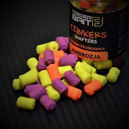 Feeder Bait Czinkers Wafters 6/9mm | Ambrozja Truskawka & Banan