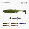 Przynęta Libra Lures Kraken Shad 2" | 5 cm | 032 - Motor Oil Green | 10 szt.