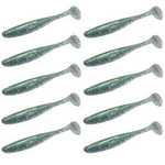 Guma Keitech Easy Shiner 3" | 7,6cm |  LT#50 Green Shad | 10 szt.