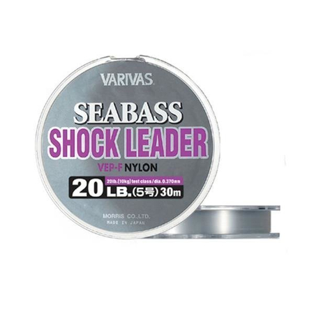 Żyłka Varivas Sea Bass Shock Leader VEP-F NYLON 25lb | 0,435mm | 30 m