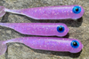 Guma Great Fish GF1 4,9cm | Glitter Light Purple | rybny | 10 szt.