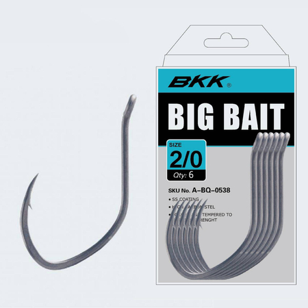 Haczyki sumowe BKK Big Bait | #8/0 | 4 szt.