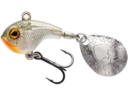 Wirujący ogonek Westin DropBite Spin Tail Jig 12g | 3,2cm | Clear Olive