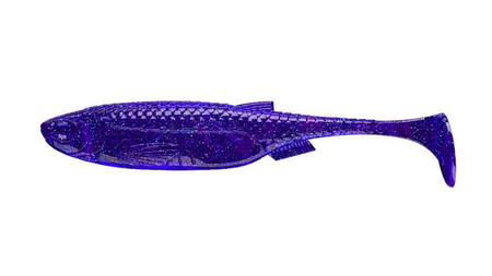 Przynęta Libra Lures Kraken Shad 3" | 7.5 cm | 020 - Electro | 8 szt.