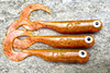Guma Great Fish GF1 Twister 4,9cm | Motor Oil Red | rybny | 10 szt.