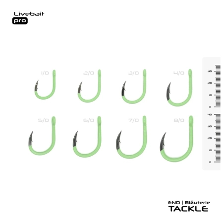 Haki sumowe VAGNER Hook Livebait Pro - 3/0 - 4szt.