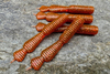 Guma Great Fish GF2 Leech 6cm | Motor Oil Red | bezzapachowy | 10 szt.