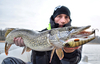 Wobler Westin RawBite Crankbait 11cm | Chartreuse Flow | pływający