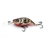 Wobler Salmo Sparky Shad 4cm | Yellow Holographic Perch | tonący