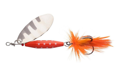 Obrotówka Abu Garcia Reflex Red 5,7cm | LF Silver