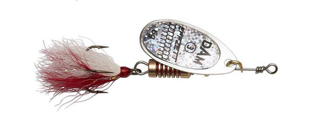 Obrotówka Effzett Standard Dressed Spinner #5 | Reflex Silver