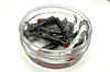 Guma Great Fish GF1 Twister 4,9cm | Glitter Graphite | bezzapachowy | 10 szt.