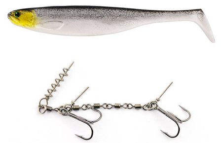 Zestaw Guma Westin ShadTeez Slim 18cm | Headlight + Dozbrojka Vis Vangen