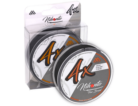 Plecionka Mikado Nihonto Fine Braid 0,18 mm | black | 150m