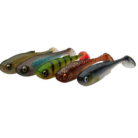 Zestaw gum Savage Gear Craft Shad 10cm | Clear Water Mix | 5 szt.