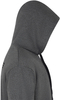 Bluza z kapturem Favorite Black logo dark grey melange | rozm. XL