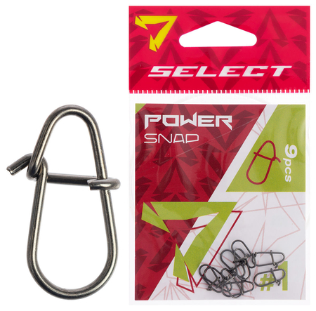 Agrafki Select Power Snap #3 | op. 9 szt.