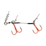 Dozbrojka Mikado Jaws Double Evo Titanium XL UV - 30kg - # 2/0 i 1/0 