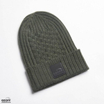 .Czapka GEOFF ANDERSON - WizWool Ulf Green