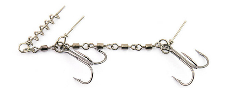 Zestaw Guma Westin BullTeez Curltail 21cm | 49g - Natural Pike + Dozbrojka Vis Vangen