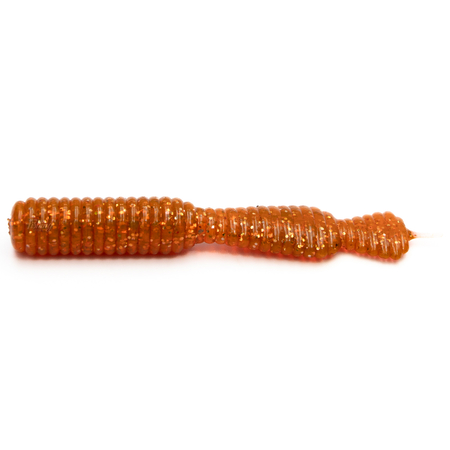 Guma Great Fish GF2 Leech 6cm | Motor Oil Red | bezzapachowy | 10 szt.