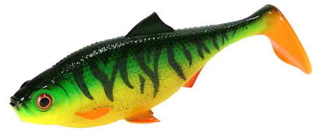 Zestaw guma Mikado MFT Roach 8cm Dark Water Mix +główki Mikado Jaws 5g - 3/0
