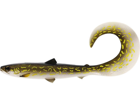 Zestaw Guma Westin BullTeez Curltail 21cm | 49g - Natural Pike + Dozbrojka Vis Vangen