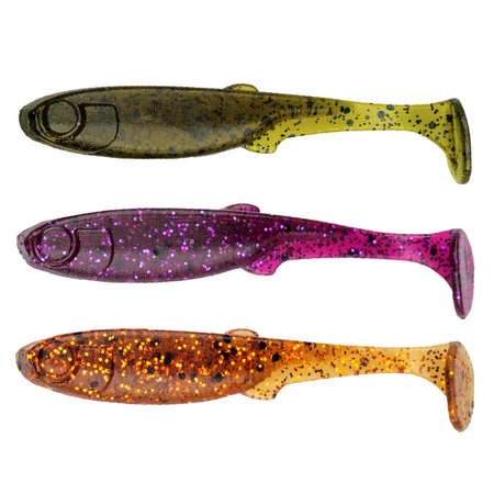 Przynęta Perch Professor Fluky Shad 2.5"/6,5cm - MIX - 6 szt.