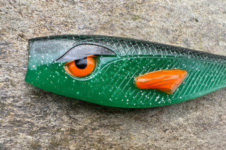Guma Great Fish Rocky Twister 11cm | Toxic Green | 2 szt.