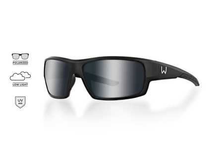 Okulary Westin W6 Sport 10 Matte Black | LB Brown | LM Silver Flash | AR Blue