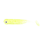 Guma Great Fish GF1 4,9cm | Glitter Light Green | bezzapachowy |10 szt.