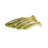 Zestaw gum Savage Gear Fat Minnow T-Tail 9cm | Dark Water Mix | 5 szt.