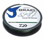 Plecionka Daiwa J-Braid X4E 0.17mm | 135m | dark green