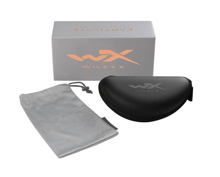 Okulary Wiley X Omega Captivate Polarized Blue Mirror | Matte Grey Frame | GRATISY!!!