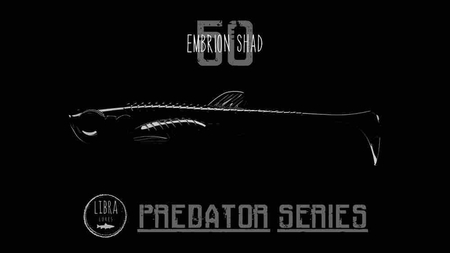 Przynęta Libra Lures Embrion Shad 3" | 7.5 cm | 029 - Salty Green | 8 szt.