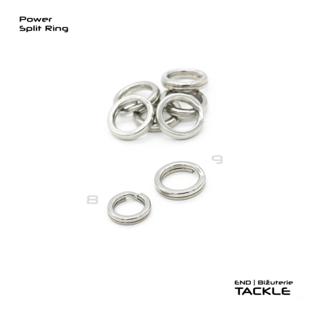 Kółka Łącznikowe VAGNER Power Split Ring / rozmiar 8 /  8szt.