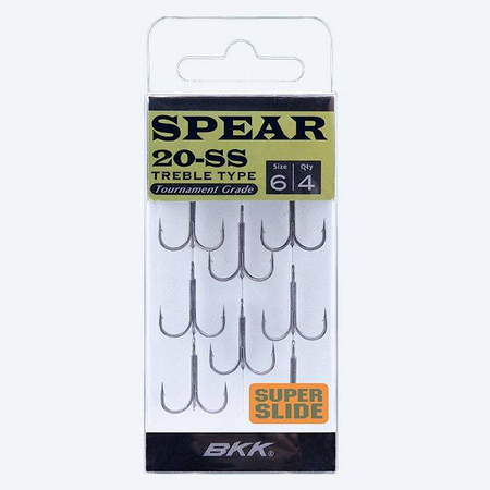 Kotwice BKK Spear-20 SS | #4 | 8 szt.